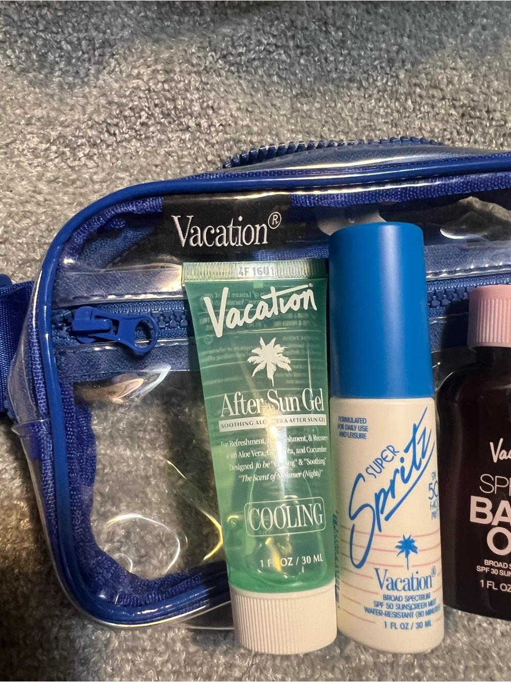 Vacation Fanny Pack with Travel Sizes - Picture 3 of 3